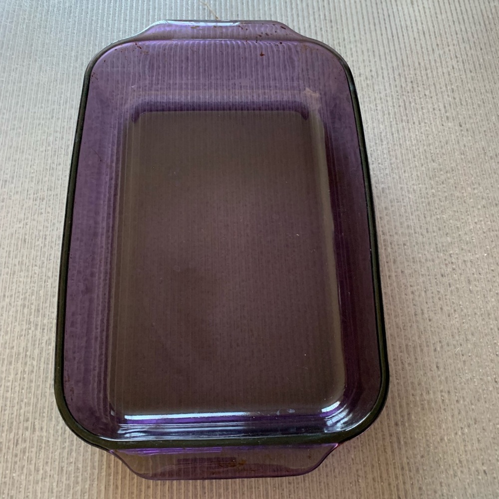 3QT Purple Pyrex